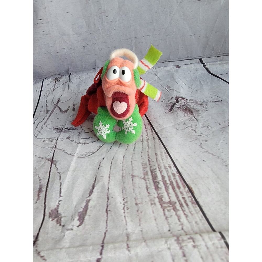 Little Mermaid Vintage Disney Sebastian Plush Ornament McDonalds 1989